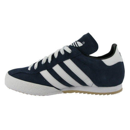 adidas Samba Super Suede Trainers - Navy/Running White