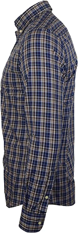 Hackett London Casual Check Shirt - Blue