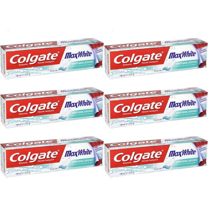 6 x Colgate Max White Toothpaste 100ML