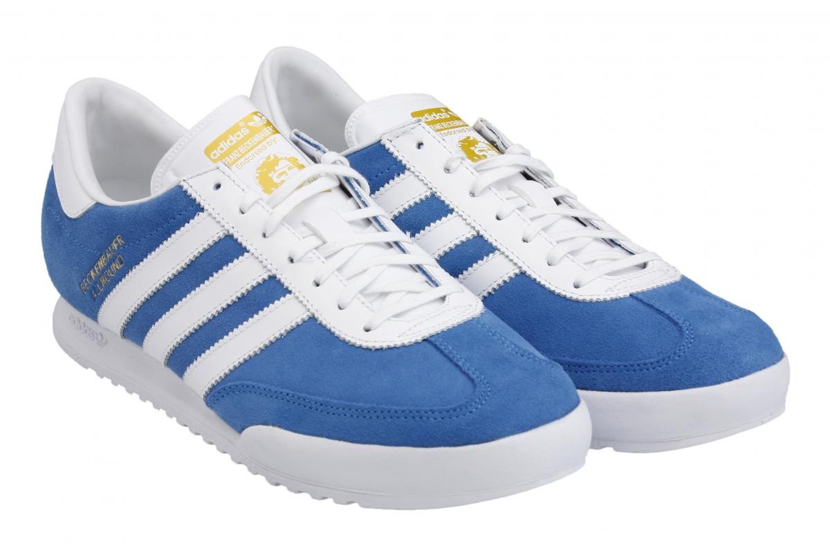 adidas Beckenbauer Trainers - Blue/White