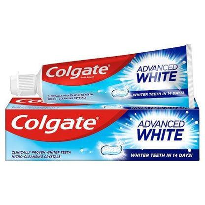 6 x Colgate Advanced White Toothpaste 100ML