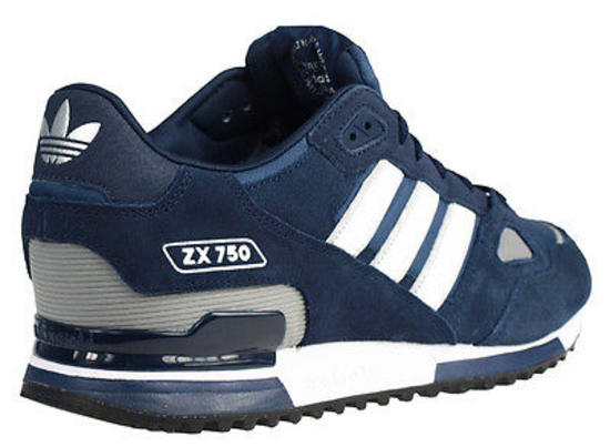 adidas ZX 750 Men's Trainers - Navy/White