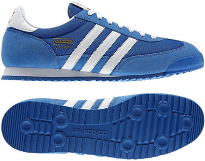 adidas Dragon Trainers - Bluebird/White