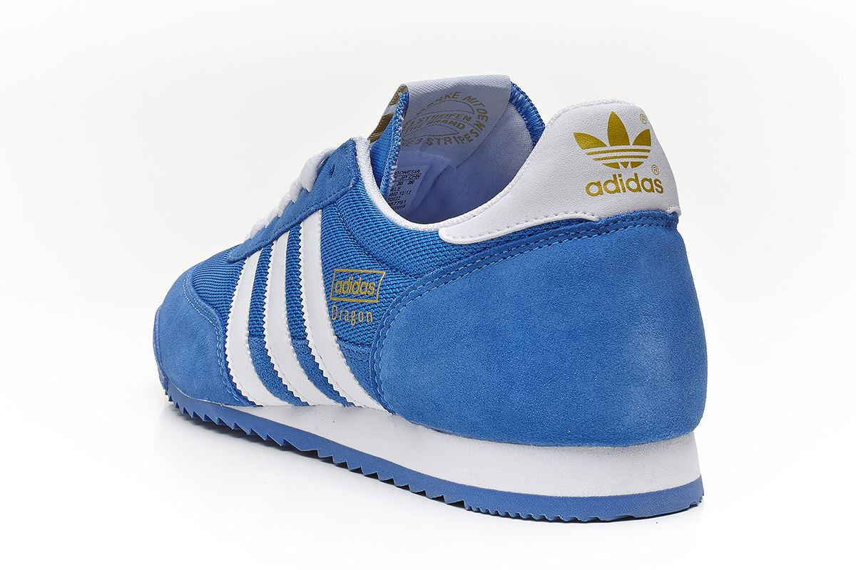 adidas Dragon Trainers - Bluebird/White