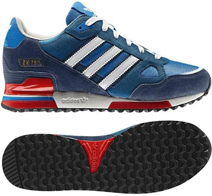 adidas ZX 750 Men's Trainers - Bluebird/White