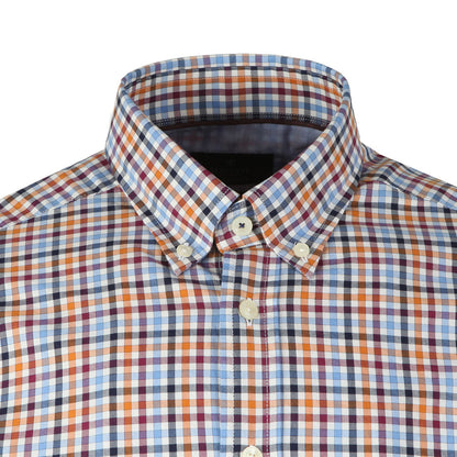 Hackett London Langdale Twill Check Shirt - Multi