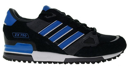 adidas ZX 750 Men's Trainers - Black/Blue